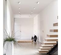 Fabas Luce Faretto da soffitto 1 luce a LED dal design moderno Vasto Bianco 7W L [EEK: A++]