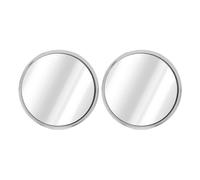 Fabater 1962-1965 Impala Nova Specchietti Retrovisori Esterni Cromati Ripiegabili Manualmente, Specchietto Esterno Circolare per Conducenti Pratici, Retrovisore 2 Pezzi