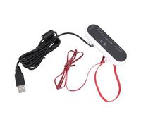 Fabater 4 Webcam Incorporato a 4 Microfoni per Macchine per Auto -service per Auto -service Modulo Videocamera per Microfono Pickup, Plug and Play Microfono, Plug and Play