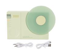 Fabater 5.3 Altoparlante con Orologio retrò Stile Vecchio Stile con qualità del Suono Cristallino per la Riproduzione Musicale non-rotta. (GREEN)