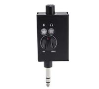 Fabater 6,35 Mm Interfacce -PC Schede Convertitore Sound con Monitoraggio delle Cuffie per Radio Karaoke Live, Materiale Robusto di Guscio di Ferro