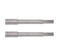 Fabater Adattatore di Estensione di Dimensioni Precise 1/4 di Pollice e Regolazione per Prevenire il Distacco per gli Addetti Alla Manutenzione CRV in Sabblas Grigio 2 Pcs 2pcs 2pcs