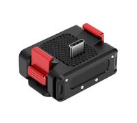 Fabater Adattatore di Ricarica a Sgancio Rapido per Fotocamera Supporto Base per 4 3 Caricatore da Tavolo Multifunzionale Perfetto per la Registrazione Flessibile Lega di Alluminio 1 unità