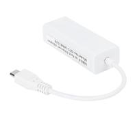 Fabater Adattatore Ethernet, Convertitore da Micro USB a RJ45 Compatibile da 1,3 W, Adattatore di Rete da 10 Mbps con Supporto Fast Ethernet USB 2.0 per Scheda Madre