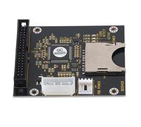 Fabater Adattatore Maschio da 40 Pin SD a IDE, Convertitore da Scheda di Memoria SDHC/SDXC/MMC a Disco Rigido IDE, Adattatore PC Avviabile per DOS//, Supporto modalità PIO/DMA