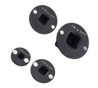 Fabater Adattatore Socket a Basso Profilo Compatto Impostato con Segni Esatti per L'adattatore di Riduzione dell'unità 4pcs Rapido -ISTOPTO SET per Macchine Automobilistiche
