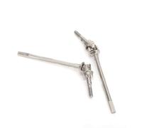 Fabater Albero di Trasmissione, Asse Anteriore Posteriore in Acciaio Inossidabile per Auto RC con Perni di Presa per Modello AXIAL SCX10 II 90046 90047 1 10