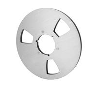 Fabater Alta Resistenza Flessibile di 3 Fori in Lega di Alluminio Asunción Reale per il Registratore di Catering - 1/4 10,5 Pollici, Esperienza a Basso Rumore (SILVER)