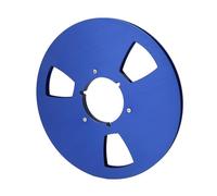 Fabater Alta Resistenza Flessibile di 3 Fori in Lega di Alluminio Asunción Reale per il Registratore di Catering - 1/4 10,5 Pollici, Esperienza a Basso Rumore (BLUE)