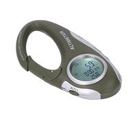 Fabater Altimetro Barometro Digitale Barometro Altimetrico Multifunzionale con Custodia in ABS Retroilluminato per Sport all'Aria Aperta con Temperatura, Previsioni Meteo, Bussola e Orologio