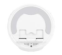 Fabater Altoparlante Bluetooth Portatile HiFi con Supporto per Telefono e Illuminazione Dinamica per Feste e attività All'aperto (WHITE)
