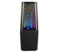 Fabater Altoparlante con Connessione AUX -USB per Esperienza di Ascolto Musicale Coinvolgente per Altoparlanti Wireless RGB Portatili per Telefoni Cellulari e Tablet (BLACK)