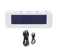 Fabater Analizzatore di Spettro, Display dello Spettro Musicale, Misuratore di Livello Sonoro Preciso con 8 Effetti Dinamici, Modulo di Luce Ritmica Atmosferica (Schermo bianco)