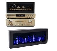 Fabater Analizzatore di Spettro Musicali, Display di Spettro Ritmo della Voce Musicale LED, Luce Ambientale Ritmica, Analizzatore di Raccolta del Controllo del Suono, Input Cablato (BLUE)