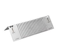 Fabater ARC Lineare a Doppio Scopo Strumenti in Acciaio Inossidabile Scriber per Misurare, Marcatura e Flessione, Che Sono Essenziali per i Progetti di Rinnovamento per la Casa