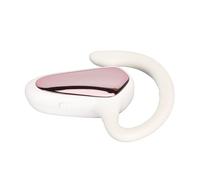 Fabater Auricolare Bluetooth Wireless a Conduzione Ossea Cancellazione del Rumore Bluetooth 5.1 Auricolare Business Ultraleggero per Chiamate, Riduzione del Rumore CVC 8.0, Ricarica Rapida, (PINK)