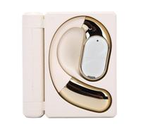 Fabater Auricolari Bluetooth Dual Fold, Auricolari Wireless Bluetooth 6.0, Impermeabili Resistenti Al Sudore, Comodi per Correre, Lavorare, Studiare (WHITE)