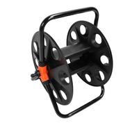 Fabater Avvolgitubo da Giardino Professionale Portatubo dell'Acqua Resistente da 50 M per Esterno, Avvolgitubo in Ferro e ABS per Lavaggio Auto da Giardino Antincendio, Facile Conservazione e