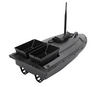 Fabater Barca da Pesca con Esca Telecomandata, Pilota Automatico GPS a Doppio Motore, Materiale ABS Resistente per Piscine e Laghi con Luce Notturna, Telecomando LCD per Uomini All'aperto