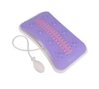 Fabater Barella per Supporto Lombare Regolabile con Gonfiaggio Rapido per Casa e Ufficio, Materiali PP e TPR, 9,4 X 16,1 Pollici (PURPLE)