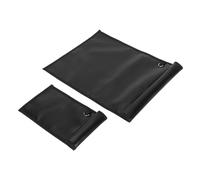 Fabater Borsa di Faraday da 2 Pezzi per Telefoni e Chiavi della Macchina, Custodia Impermeabile Ignifuga per Blocco del Segnale, Gabbia di Faraday per Portachiavi e Tablet, Blocco EMF EMP, e 8,2x4,7