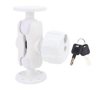 Fabater Braccio a Doppia Presa da 1,5 Pollici, Supporto a Sfera Doppia Bloccabile, Braccio a Doppio Socket Regolabile, Supporto per Montaggio del Dispositivo Elettronico