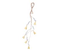 Fabater Campanello a in Stile Vintage per Decorazioni per la Casa stravaganti. Un Tocco di Fascino e Un Suono Meraviglioso. per i colleghi. Materiale Corda in Ferro e Iuta (A)