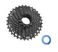 Fabater Cassetta per Bicicletta Cassetta Silenziosa a 11 Velocity Ad Alta Precisione in Acciaio Ad Alta Resistenza per la Conversione della Conversione Bella Bicicletta (Black)