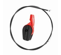 Fabater Cavo Dell'acceleratore da 59 Pollici, Kit di Ricambio per | Comando leva dell\'aria per trattore da giardino, alloggiamento in plastica, adatto per macchina da prato a spinta manuale,