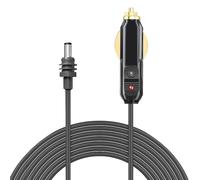 Fabater Cavo di Alimentazione per Auto Mini DC 18AWG, Cavo di Alimentazione CC Mini Starlink, CC 3,3FT/9,8FT 12V-24V, Cavo di Ricambio per Mini, Impermeabile Grigio