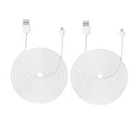Fabater Cavo di Ricarica per Esterni Resistente Alle Intemperie da 29,5 Piedi Solo per EufyCam 2C e 2C Pro, Caricatore Micro USB Lungo 9 M con Testina Impermeabile, Compatibile con Adattatore di