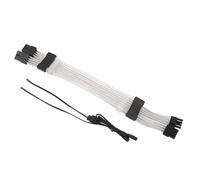 Fabater Cavo Prolunga Alimentazione GPU ARGB 2x8PIN, Effetti di Luce a 360 Gradi 16 Milioni di Colori Sorgenti Luminose a Doppio LED Supporta Sincronizzazione ARGB 5V 3PIN, da 2x8PIN a