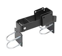 Fabater Chiusura a Doppio Cancello in Acciaio Al Carbonio, Braccio Robusto per Recinzione, Meccanismo di Bloccaggio Sicuro, Ideale per Ranch e Fattorie, 1 Set