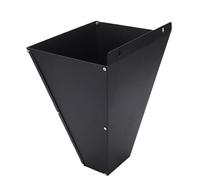 Fabater Cono per Pollo, Cono in Metallo per Trattenere Il Pollame da 8 a 10 Libbre, Design a Imbuto con Retro Piatto e Montaggio Sicuro per Galli, Polli da Carne, Galline, Tacchini, Anatre (L)