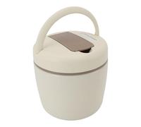 Fabater Contenitore per Alimenti Isolati Sotto Vuoto Calore in Acciaio Inossidabile della Stagno di Pane Tengono i Contenitori Caldi per il Viaggio (Bianco avorio 1,5 l)