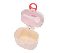 Fabater Contenitore per Latte per Bambini, Dispenser Leggero a Forma di Coniglio per Mamme e papà Impegnati, Materiale PP per Uso Alimentare (PINK)