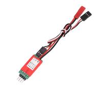 Fabater Controller Luci RC, Controllo del Terzo Canale Installazione Semplice Interruttore Luci RC di Dimensioni Compatte, Cavo Ricevitore con Connessione Luce Diretta per Auto Modello (Tipo di