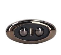 Fabater Controller per Divano Elettrico con Retroilluminazione a LED, Porta di Ricarica USB, Interruttore per Poltrona Reclinabile Elettrica a 5 Pin per Poltrona Elevabile, Massaggiante e