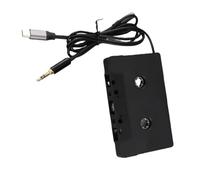 Fabater Convertitore da Cassetta per Auto Ad AUX Elegante Adattatore JACK da 3,5 Mm per Audiofili in Auto con Lettori di Cassette 1 M