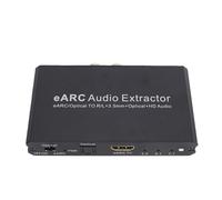 Fabater Convertitore Ottico da EARC Versatile Adattatore di qualità Premium per TV 7.1 Lega di Alluminio 1 unità