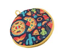 Fabater Custodia in Tessuto Coibentata per Scalda Tortilla, Adatta Al Microonde, per Panini e Pizze, Pane Naan, Compatta e Portatile per Picnic, Viaggi su Strada e Raduni All'aperto