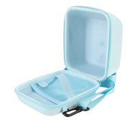 Fabater Custodia Rigida per Fotocamera, Borsa da Viaggio per Fotocamera da 5,5x7,0x3,9 Pollici con Tracolla Regolabile per Now Now + Fotocamere a Pellicola Istantanea (BLUE)