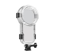 Fabater Custodia Subacquea per Fotocamera a 360 Gradi, Design Personalizzato, Protezione Completa Invisibile, Impermeabile 60M, per Avventure Subacquee con Action Camera X5