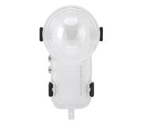 Fabater Custodia Subacquea Trasparente per Fotocamera Panoramica a 360° per X5 Protezione Subacquea 60M di profondità Adatto per Surf Materiale PC