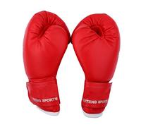 Fabater da Boxe per Bambini Muay Thai per Giovani, da Sacco di Sabbia per Pugni e Sparring, da Allenamento per Lotta Kickboxing Blu in PU, Traspiranti con Supporto per il Polso con Gancio e