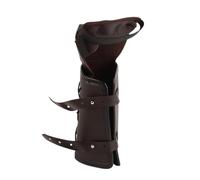 Fabater da Cavaliere retrò Bracciale Steampunk Bracciale Medievale in Pelle Artificiale Costume Bracciali Protezioni per le Mani Cinghie per Giochi di Ruolo Puntelli di Halloween Regolabili (257.00)