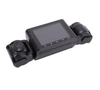 Fabater Dash Cam per Auto a 360 Gradi a 4 con Chiarezza in Condizioni di Scarsa Illuminazione e Dimensioni Compatte per la Guida Quotidiana e i Viaggi su Strada