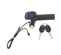 Fabater Display Integrato per Acceleratore, Tachimetro a Manopola 48V con Schermo LCD, Sostituzione per Tuttio Soleil 01, Kugoo Wish 01