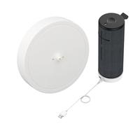 Fabater Dock di Ricarica per Ultimate Ears UE Boom 3/Megaboom 3/Blast/Megablast, Supporto per Base di Ricarica, Stazione Base con Porta USB Aggiuntiva, Cavo USB (WHITE)