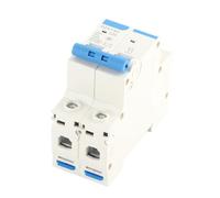 Fabater DZ47-63 2P Mini Interruttore Automatico, 400VAC, 4500A Potere di | Interruttore automatico miniaturizzato, ritardante di , per impianti solari fotovoltaici, bus box CC, funzionamento manuale